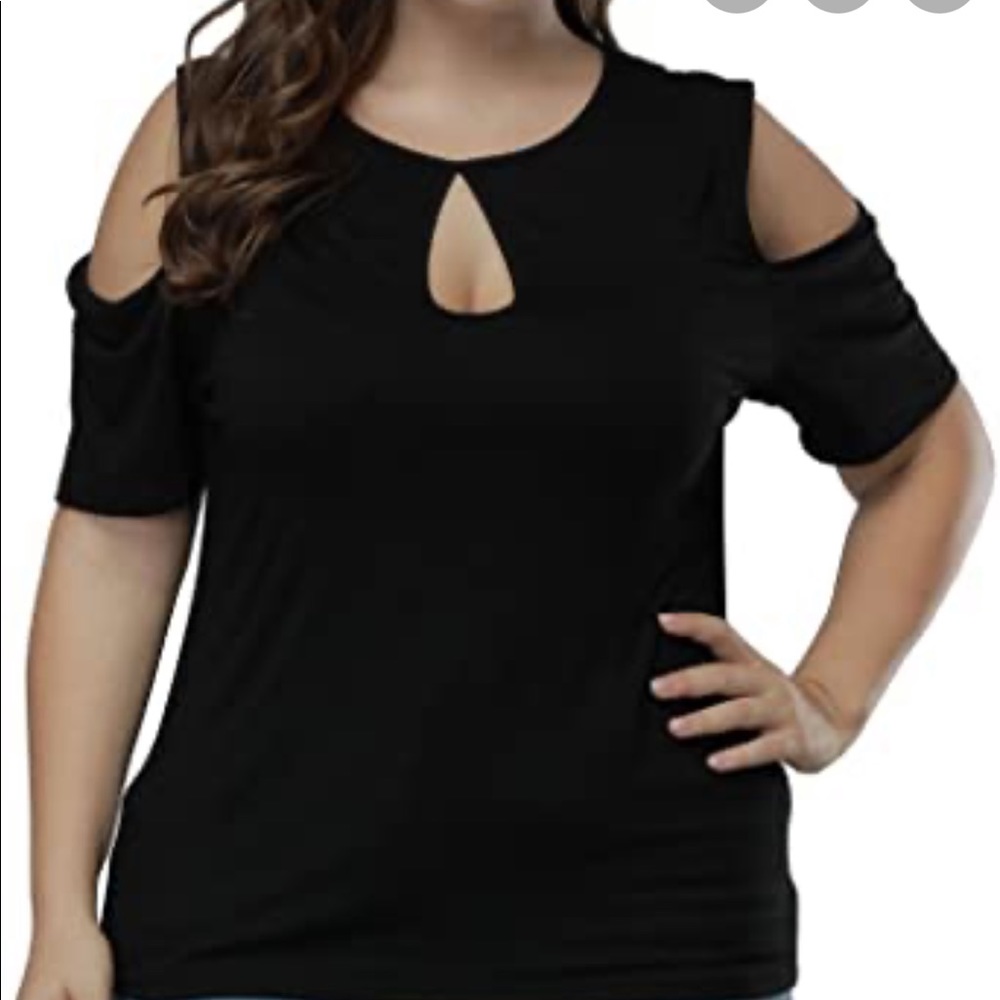 4X Allegrace maroon blouse